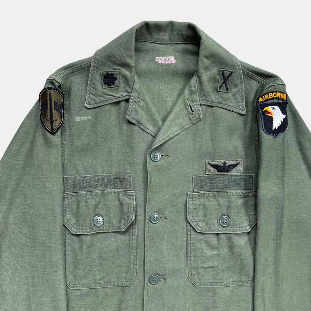 OG-107 shirt: Mulvaney, 101st Airborne Division