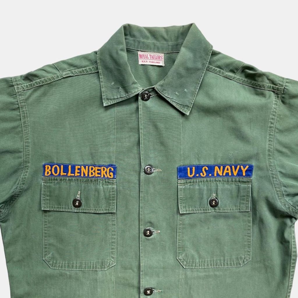 Thai-tailored Shirt: Bollenberg, US Navy