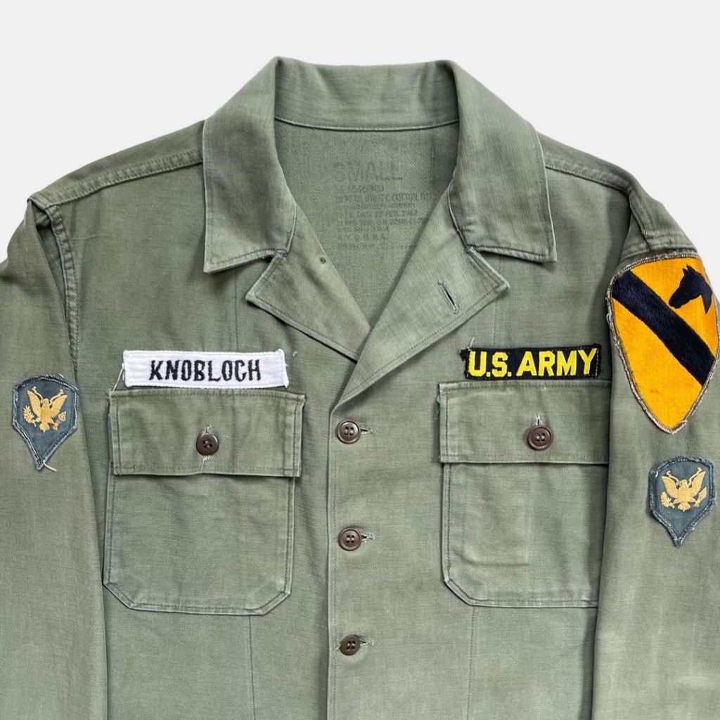 50s OG-107 Shirt: Knobloch, 1st Cav